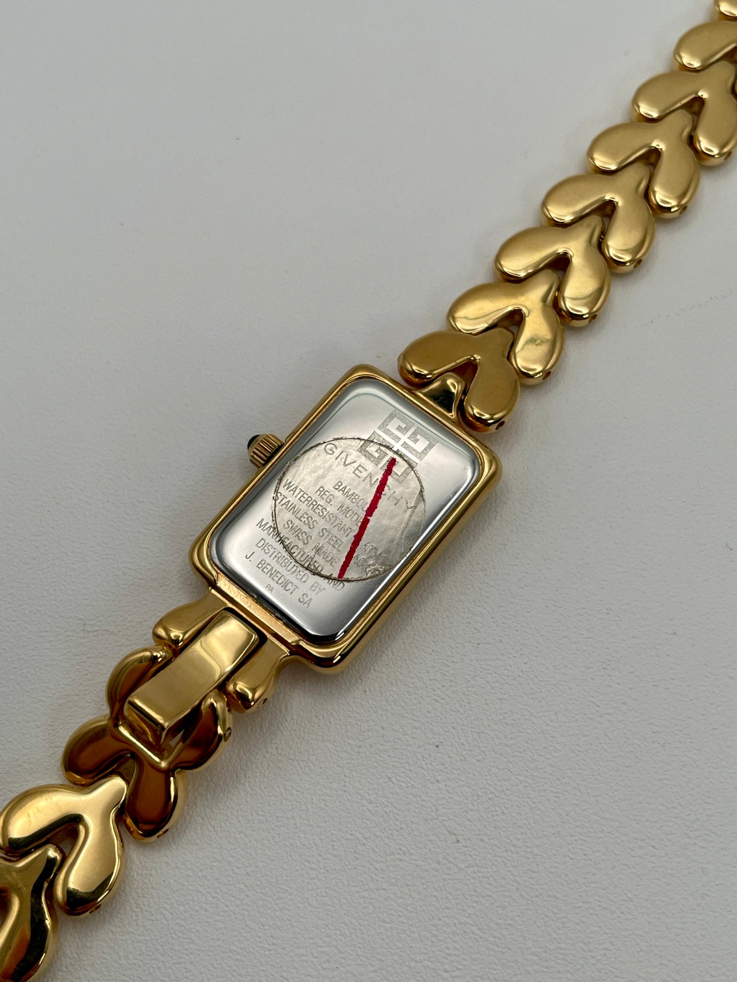 Givenchy Bambou MOP Vintage Women's Watch in Gold