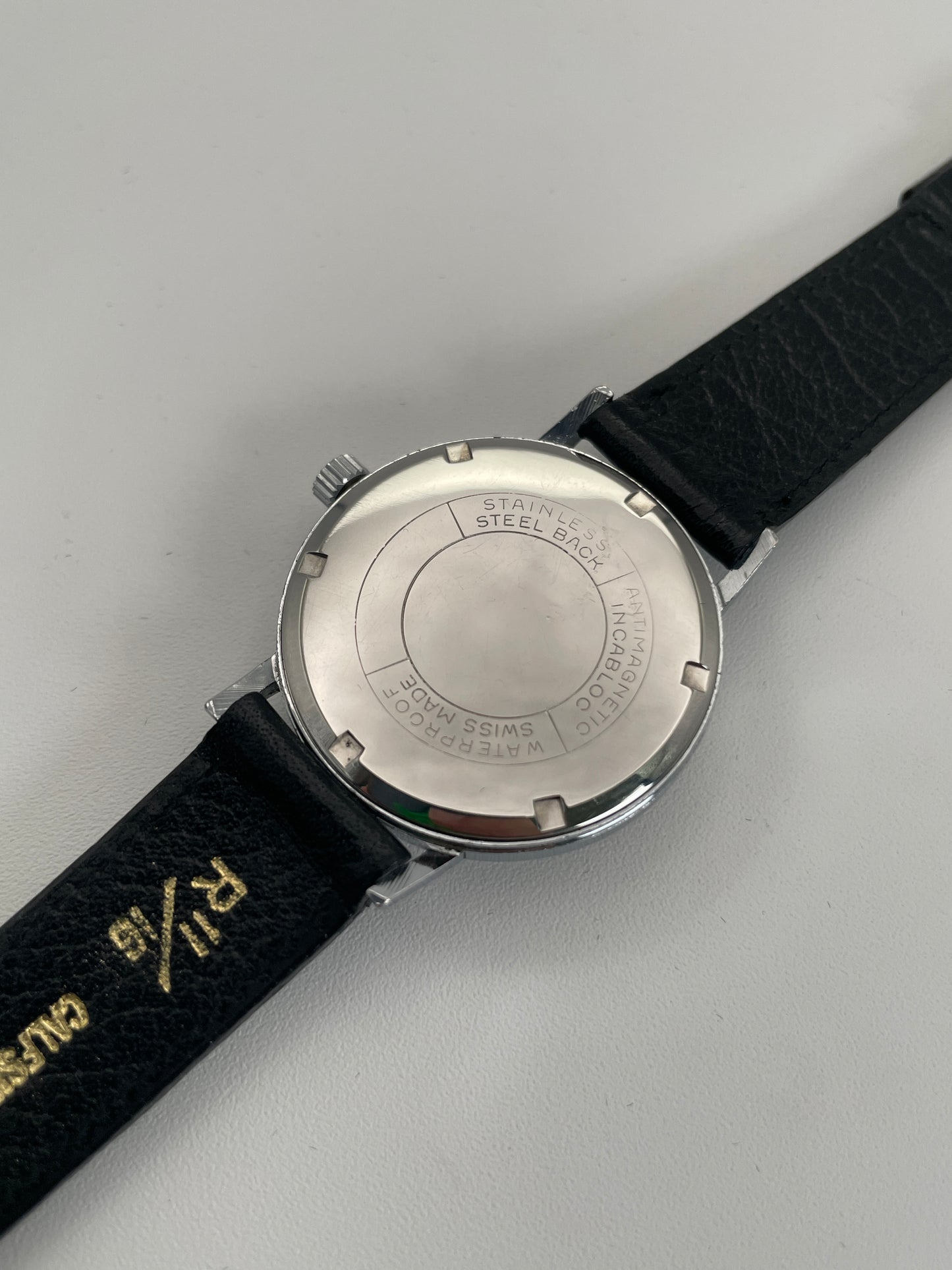 Girard Perregaux Antimagnetic Vintage Watch in Steel