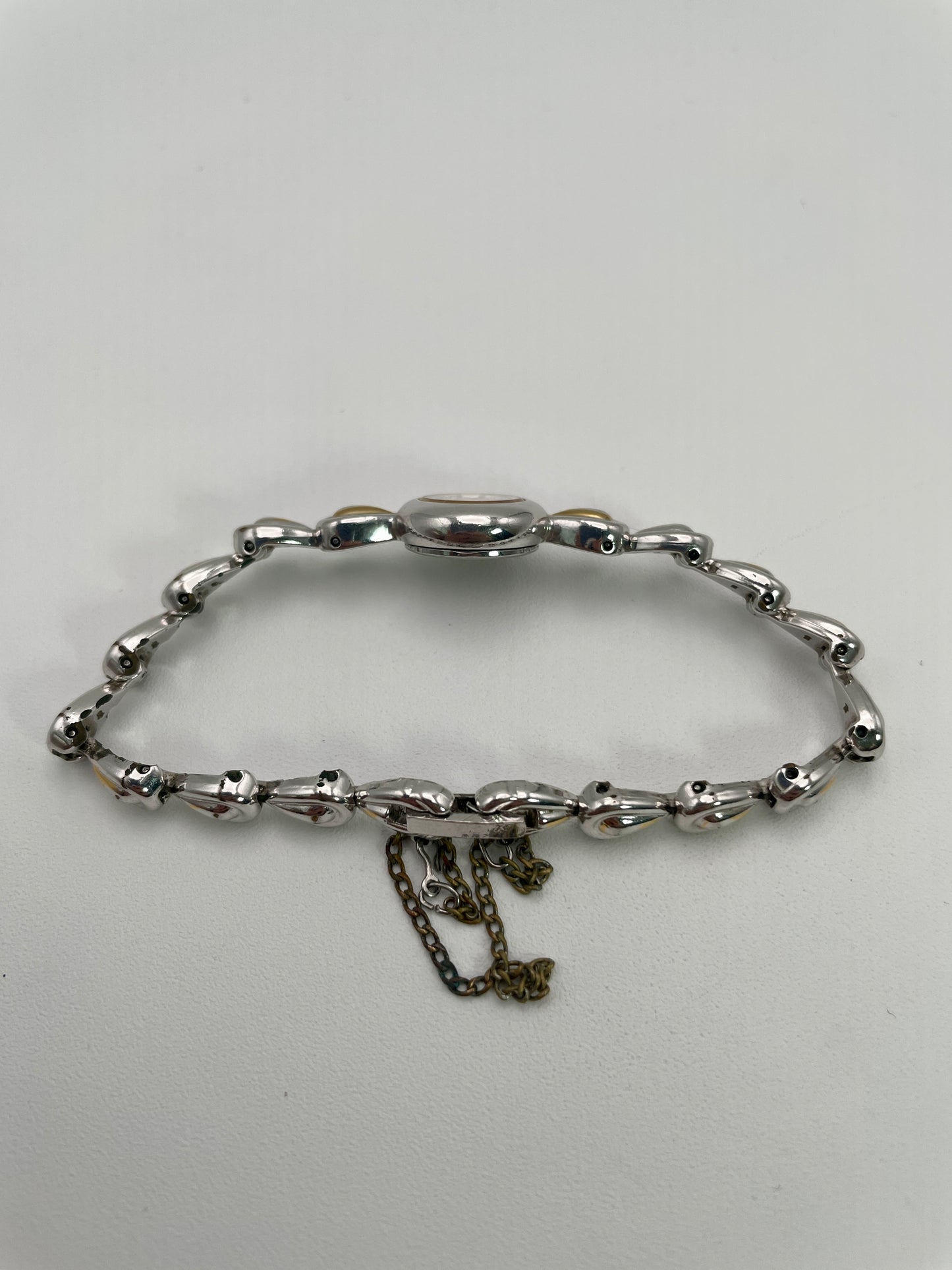 Seiko Teardrop 1E20-0540 Vintage Women's Watch in Steel and Gold