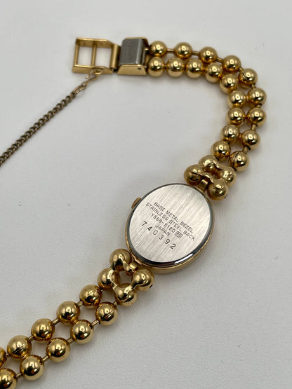 Seiko Alba Y588-5180 Vintage Women's Watch in Gold