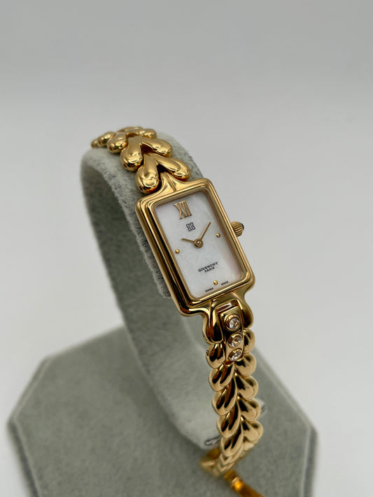 Givenchy Bambou MOP Vintage Women's Watch in Gold