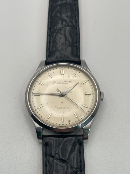 IWC Caliber 853 Vintage Cream Dial Watch in Steel