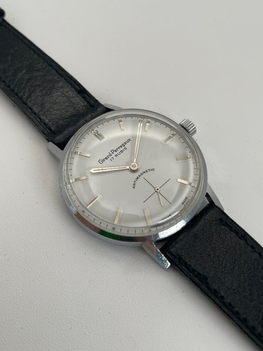 Girard Perregaux Antimagnetic Vintage Watch in Steel