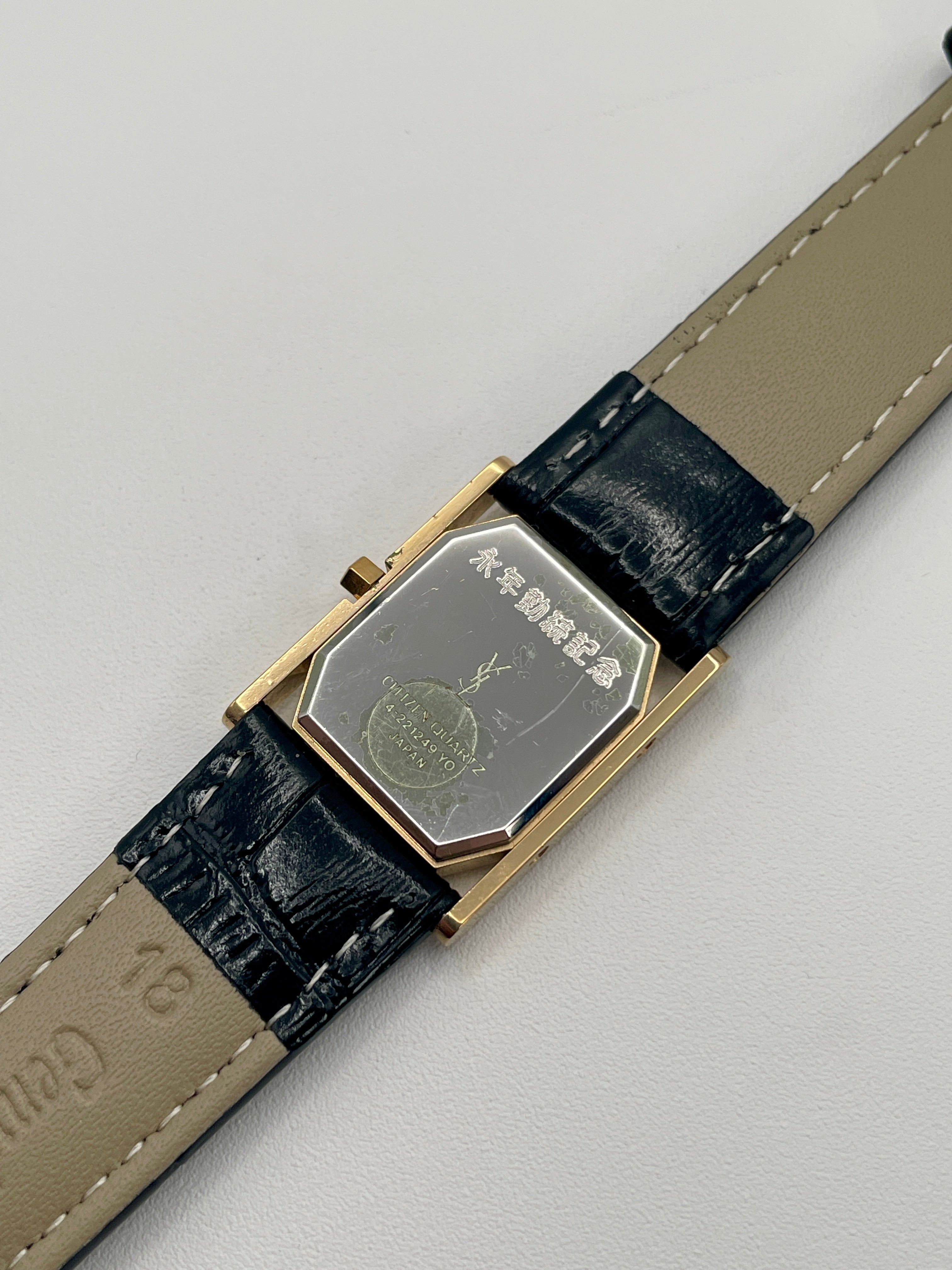 Yves Saint Laurent Tank Spyder Vintage Women's Watch in Gold